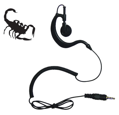 scorpion earpiece
